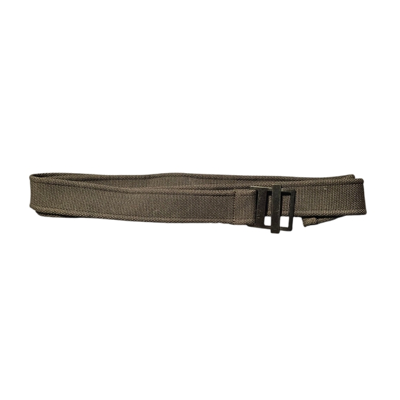 Olive Green Canvas Web Belt - Picture 3 of 6